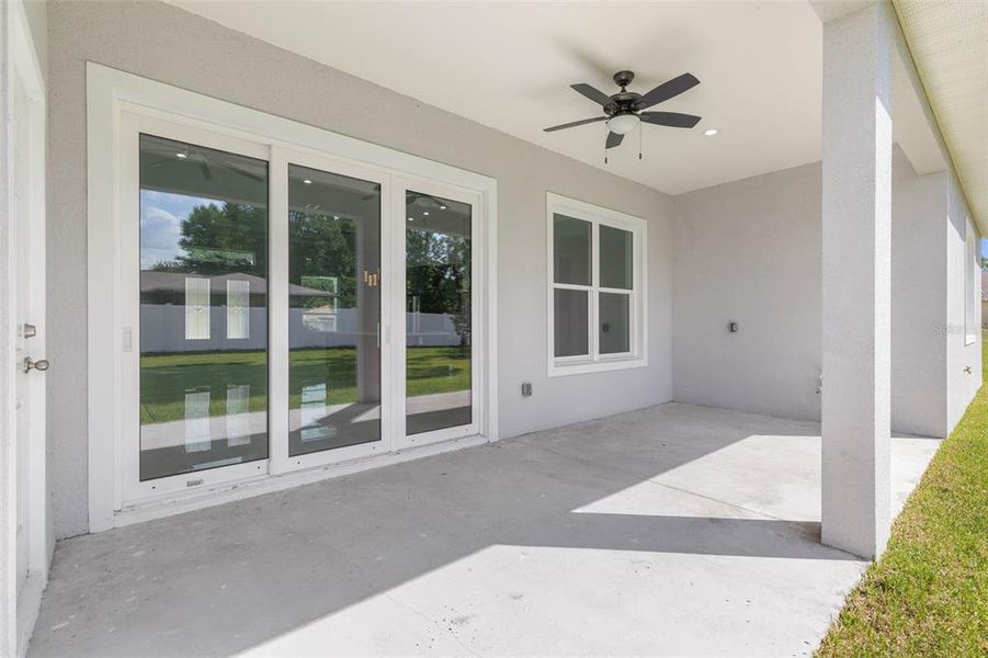 Exterior details and patio area of a home in , Palm Coast (Image 35).