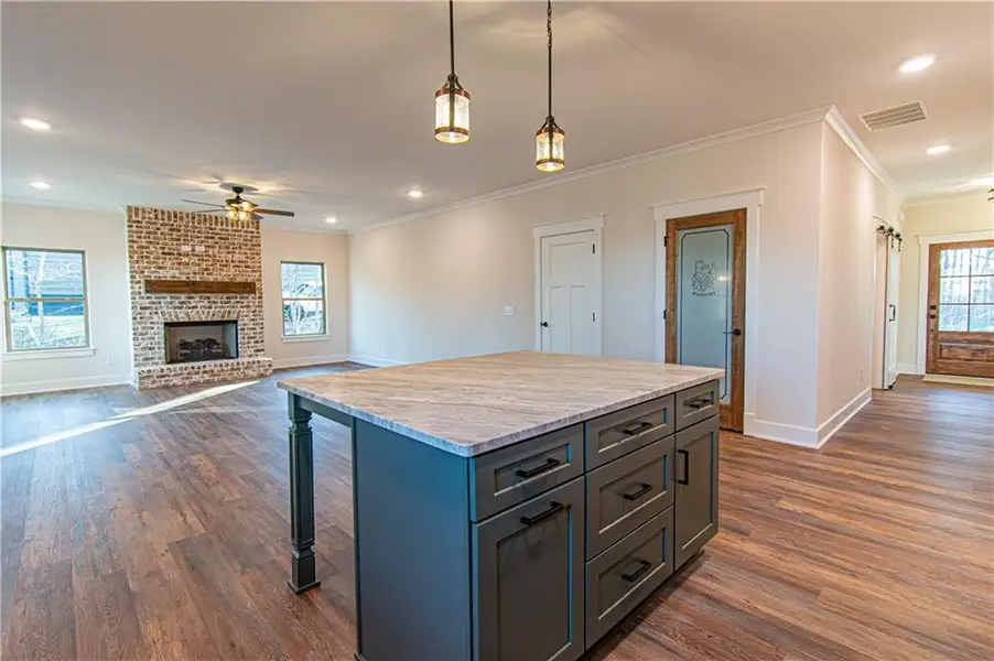Furnished interior view inside a new home in , Jasper (Image 9). Furnished interior view inside a new home in , Jasper (Image 9).