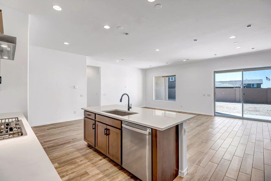 Furnished interior view inside a new home in Black Rock at Verrado, Buckeye (Image 11).