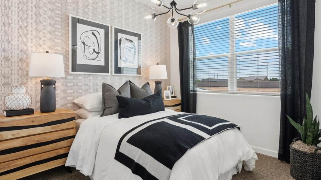 Furnished interior view inside a new home in Quail Ranch, San Tan Valley (Image 18).