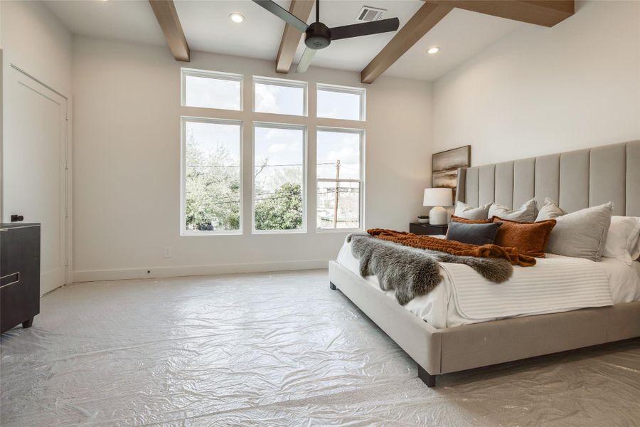 Furnished interior view inside a new home in , Houston (Image 17).