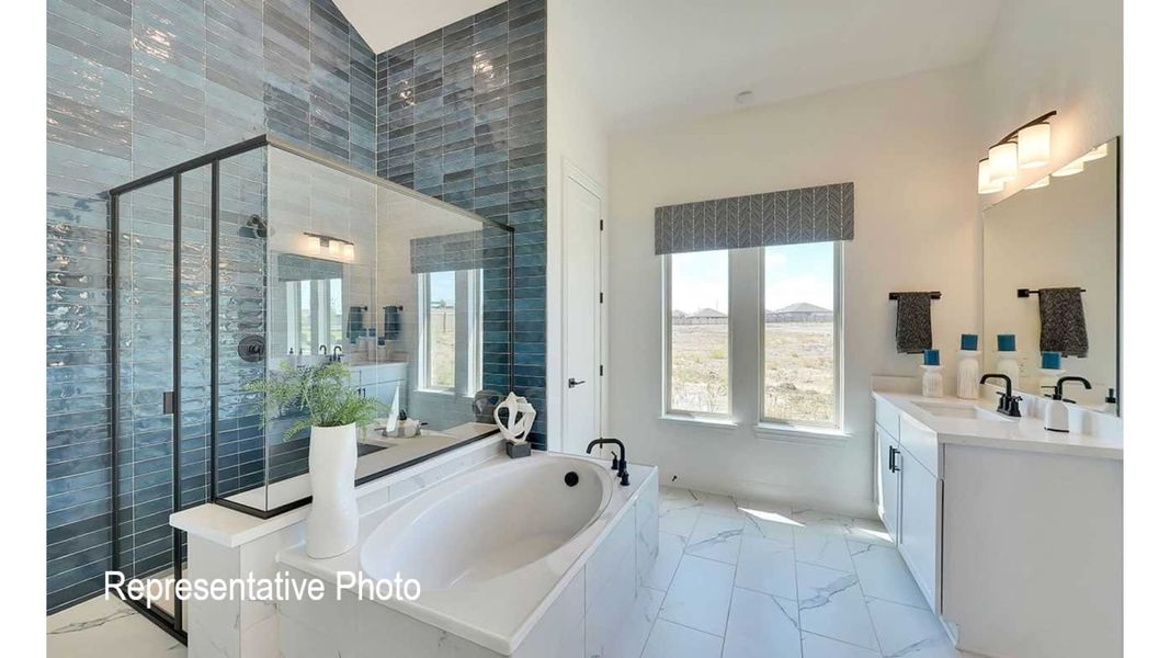 Furnished interior view inside a new home in Taylor Estates, Corinth (Image 8).