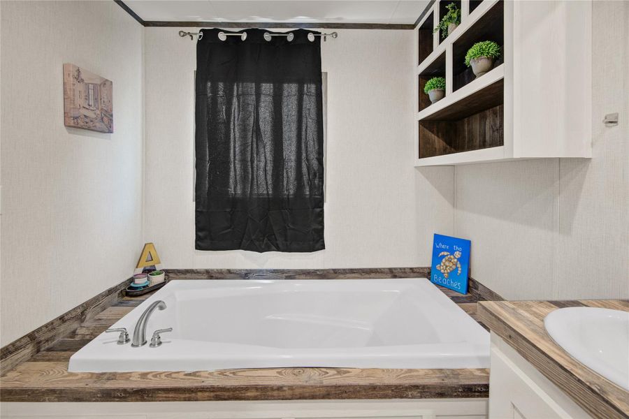 Furnished interior view inside a new home in , Brazoria (Image 14).