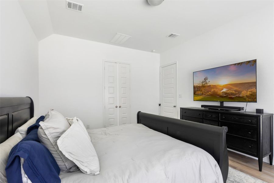 Furnished interior view inside a new home in The Highlands, Porter (Image 6).