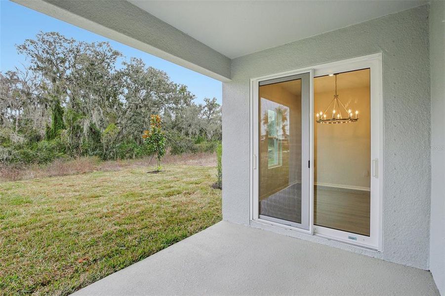 Exterior details and patio area of a home in Berry Bay, Wimauma (Image 23). Exterior details and patio area of a home in Berry Bay, Wimauma (Image 23).