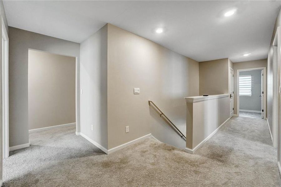 Spacious, unfurnished interior of a new home in Thompson Ridge, Dallas (Image 23). Spacious, unfurnished interior of a new home in Thompson Ridge, Dallas (Image 23).