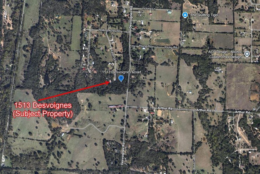 Map of property location Map of property location