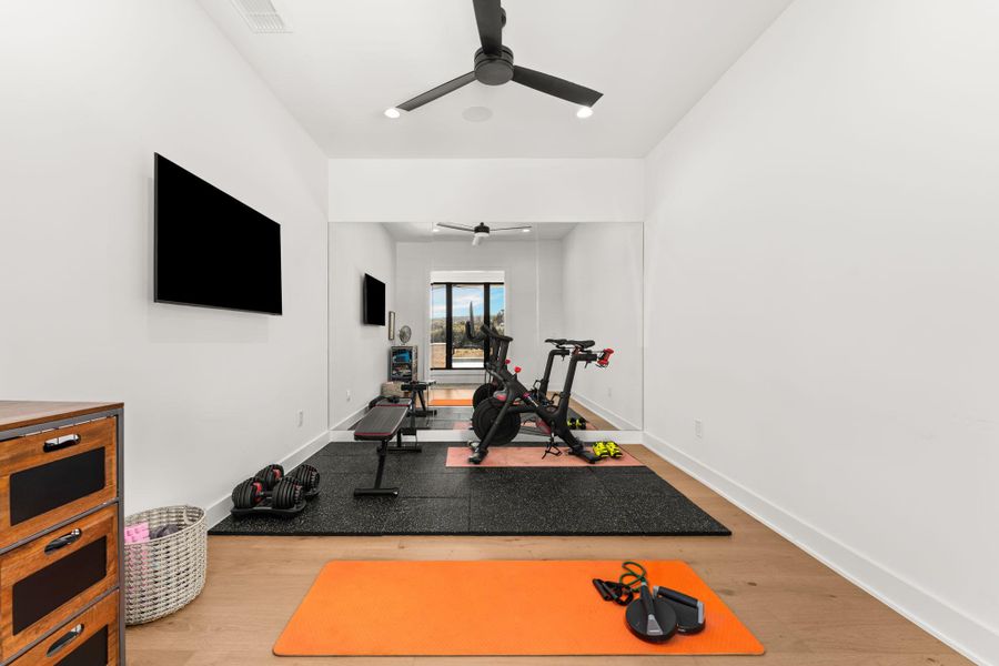 Furnished interior view inside a new home in , Austin (Image 34). Furnished interior view inside a new home in , Austin (Image 34).