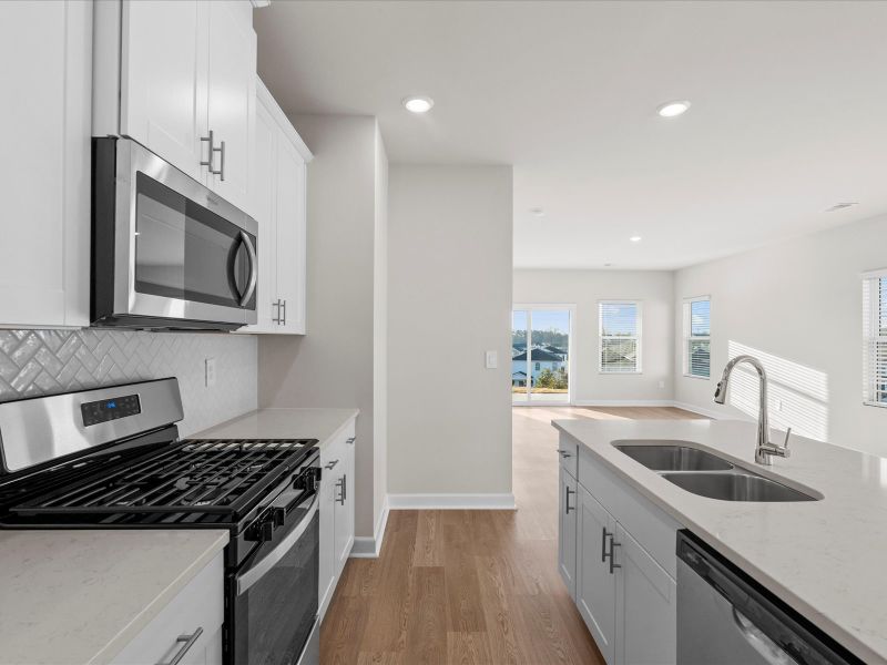 Furnished interior view inside a new home in Brayfield Manor - Heritage Collection, Wellford (Image 8).