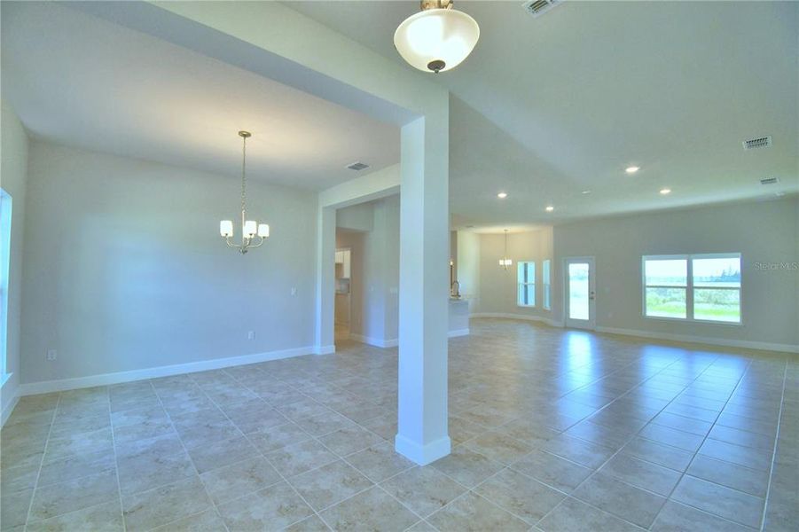 Spacious, unfurnished interior of a new home in Cadence Crossing, Auburndale (Image 31).