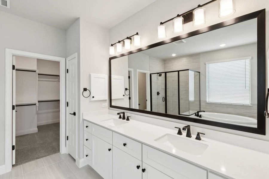 Furnished interior view inside a new home in Las Lomas, Forney (Image 5). Furnished interior view inside a new home in Las Lomas, Forney (Image 5).