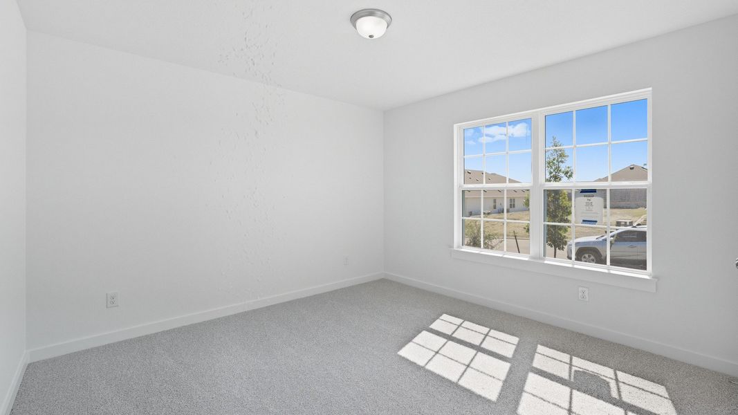 Furnished interior view inside a new home in Hunters Glen, Jarrell (Image 10).