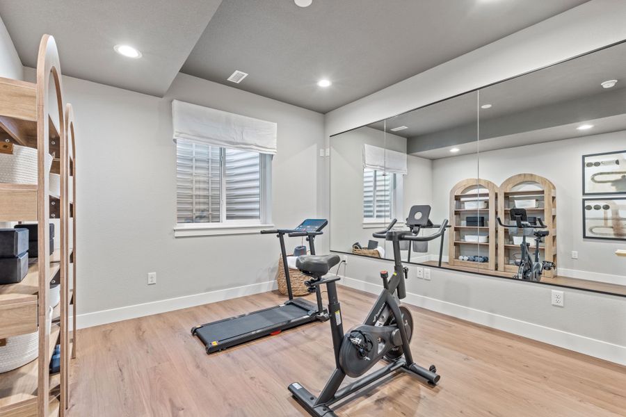 Plan C405 - Representative Photo - Exercise Room Plan C405 - Representative Photo - Exercise Room