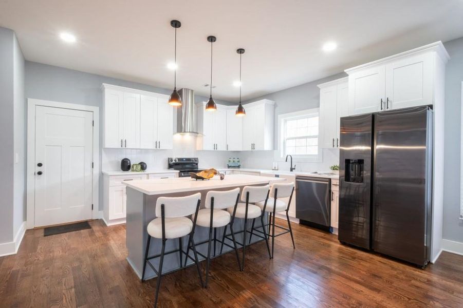 Furnished interior view inside a new home in , Fairburn (Image 16).