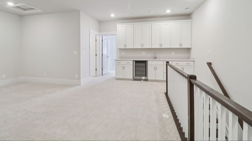 The Awaken Plan by DRB Elevate in Brook Run, Fort Mill SC - Loft / wet bar The Awaken Plan by DRB Elevate in Brook Run, Fort Mill SC - Loft / wet bar