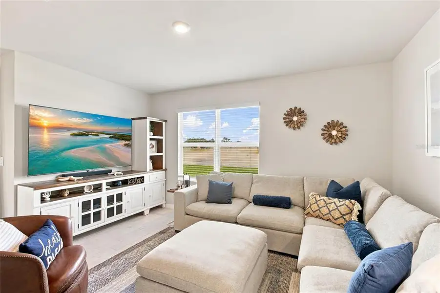 Furnished interior view inside a new home in Central Parc, North Port (Image 16). Furnished interior view inside a new home in Central Parc, North Port (Image 16).