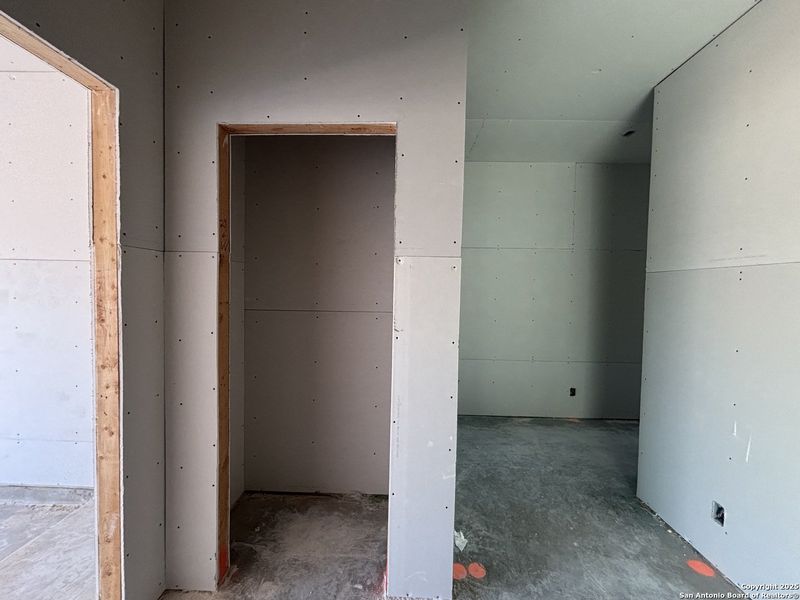 In-progress construction of a new home in The Summit at Saddlebrook Ranch 55's, Schertz, TX (Image 28).