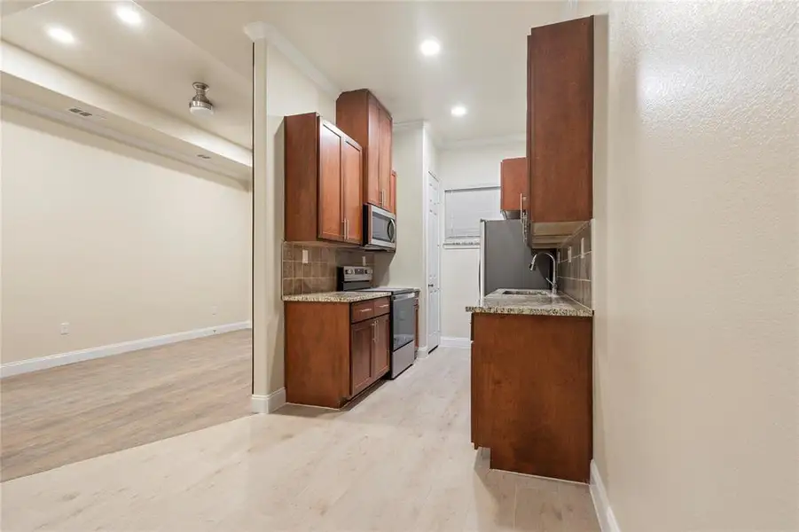 Furnished interior view inside a new home in , Bonham (Image 3).