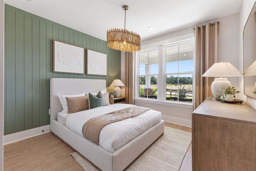 Furnished interior view inside a new home in Del Webb Ocean Isle Beach, Shallotte (Image 30).