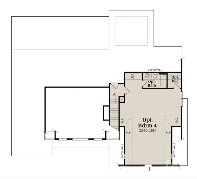 2D floor plan layout of this home in , Morganton, NC (Image 3).