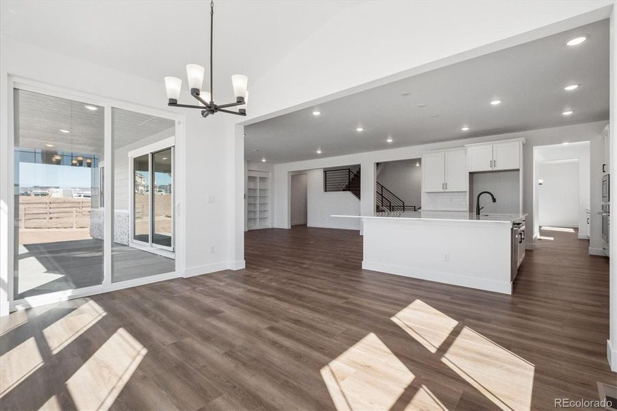 Spacious, unfurnished interior of a new home in Peakview at Ascent Village, Littleton (Image 41).