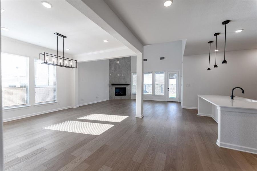 Spacious, unfurnished interior of a new home in Green Meadows, Celina (Image 14). Spacious, unfurnished interior of a new home in Green Meadows, Celina (Image 14).