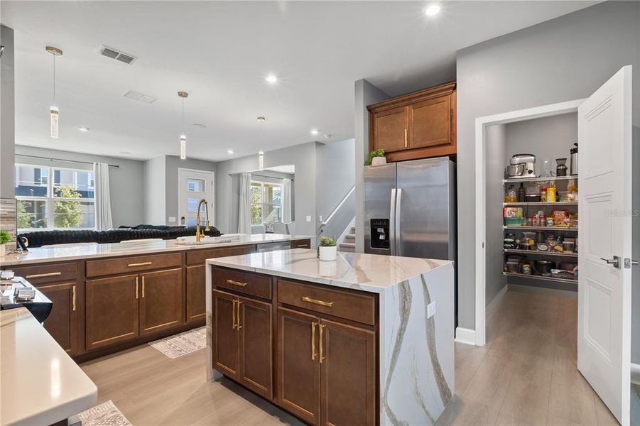 Furnished interior view inside a new home in , Orlando (Image 35).