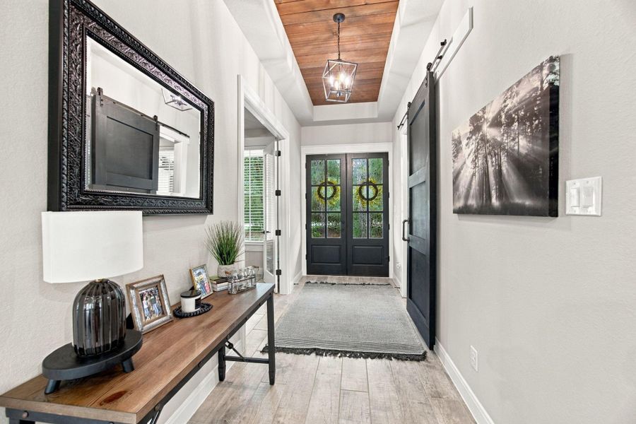 Furnished interior view inside a new home in , Tomball (Image 44).