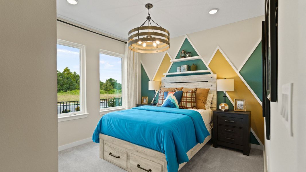 Representative furnished interior of a home built from the Castaway by DRB Homes in Willowbrook North, Winter Haven (Image 47).