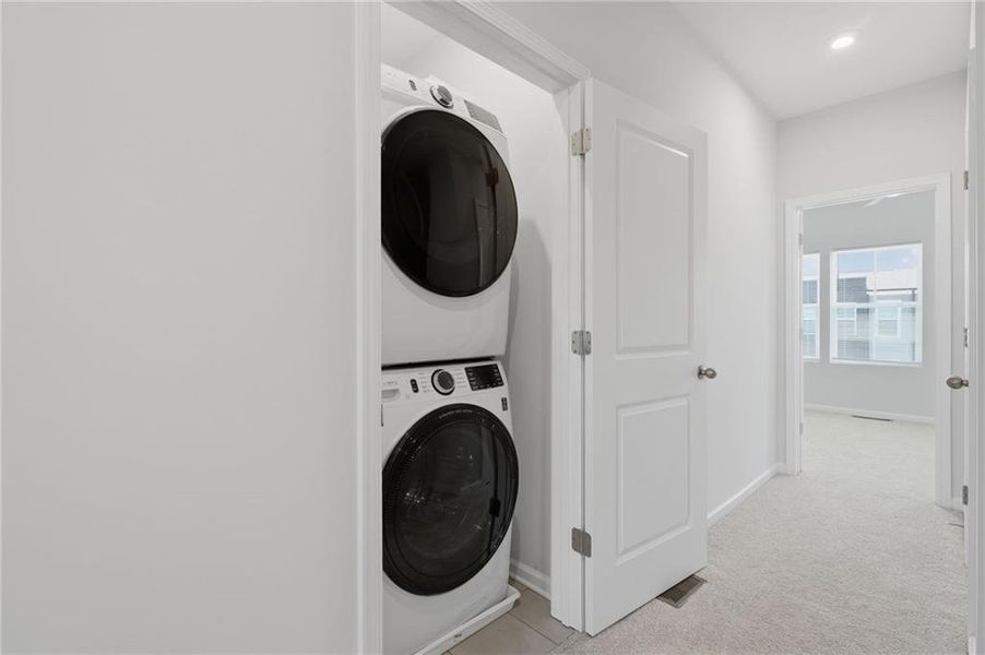 Furnished interior view inside a new home in , Atlanta (Image 8).