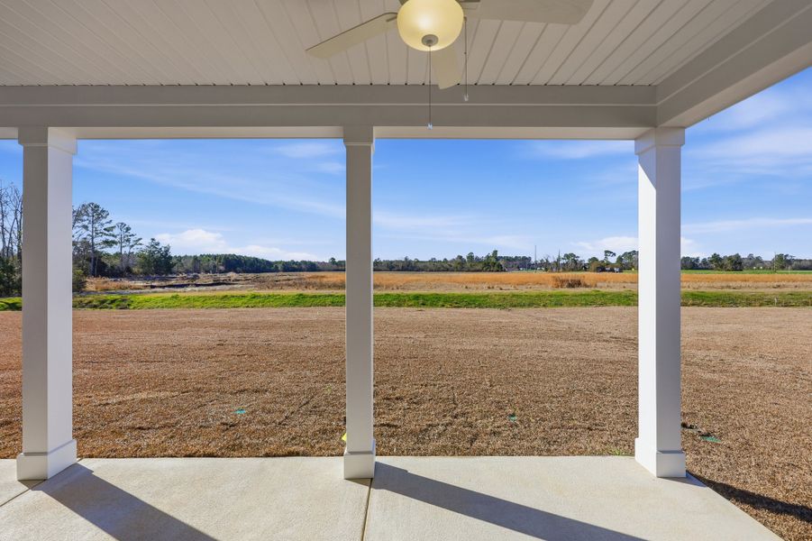 Representative exterior details of a home built from the Bailey II by Great Southern Homes in Oak Hollow, Longs (Image 4).