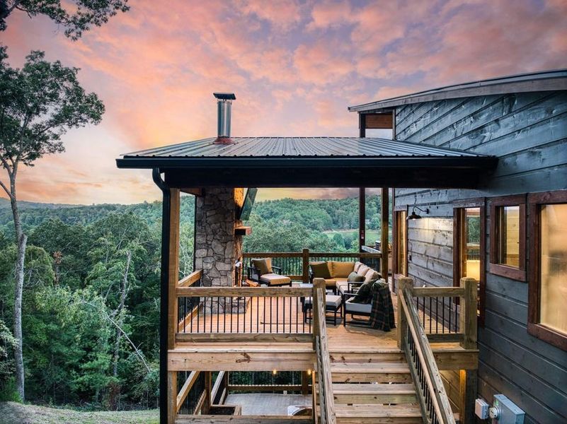 Exterior details and patio area of a home in , Mineral Bluff (Image 33). Exterior details and patio area of a home in , Mineral Bluff (Image 33).