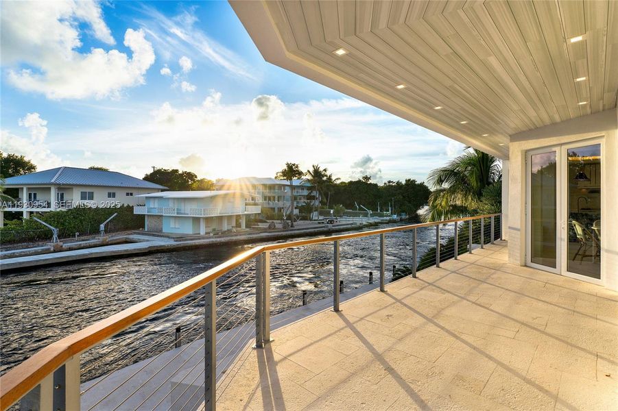 Exterior details and patio area of a home in , Key Largo (Image 24).
