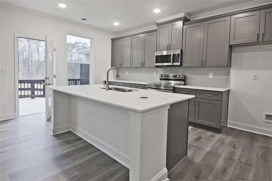 Furnished interior view inside a new home in Porter Reserve, Decatur (Image 11).