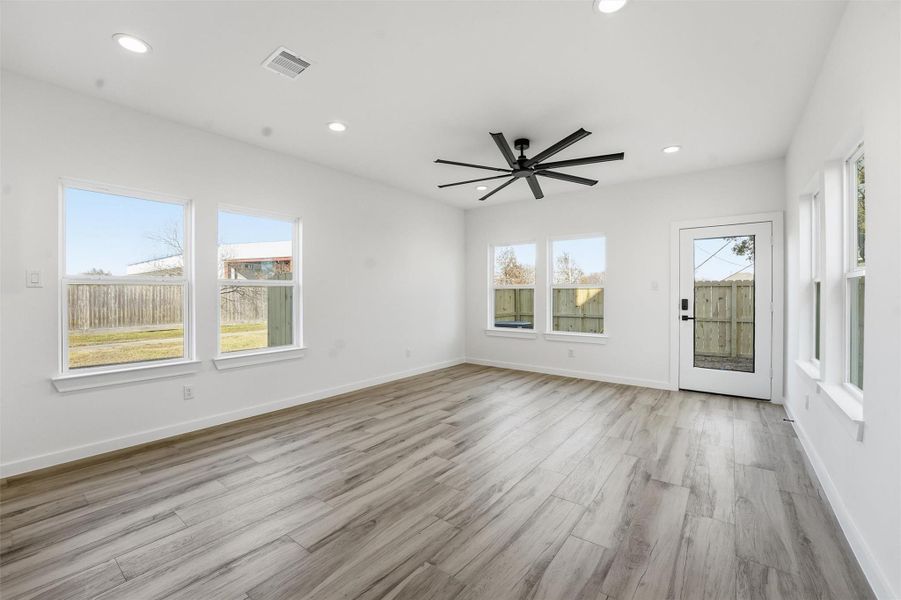 Spacious, unfurnished interior of a new home in , La Porte (Image 13). Spacious, unfurnished interior of a new home in , La Porte (Image 13).