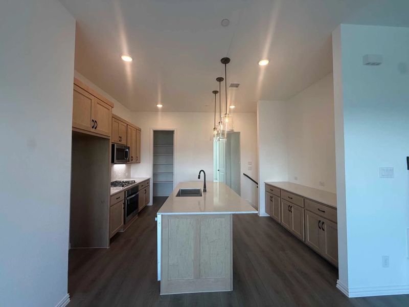 Kitchen Construction Progress featuring the Artisan Collection