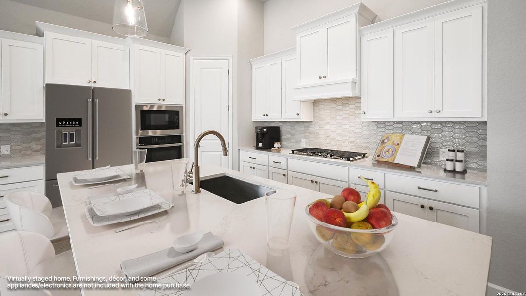 Furnished interior view inside a new home in Mayfair, New Braunfels (Image 8).