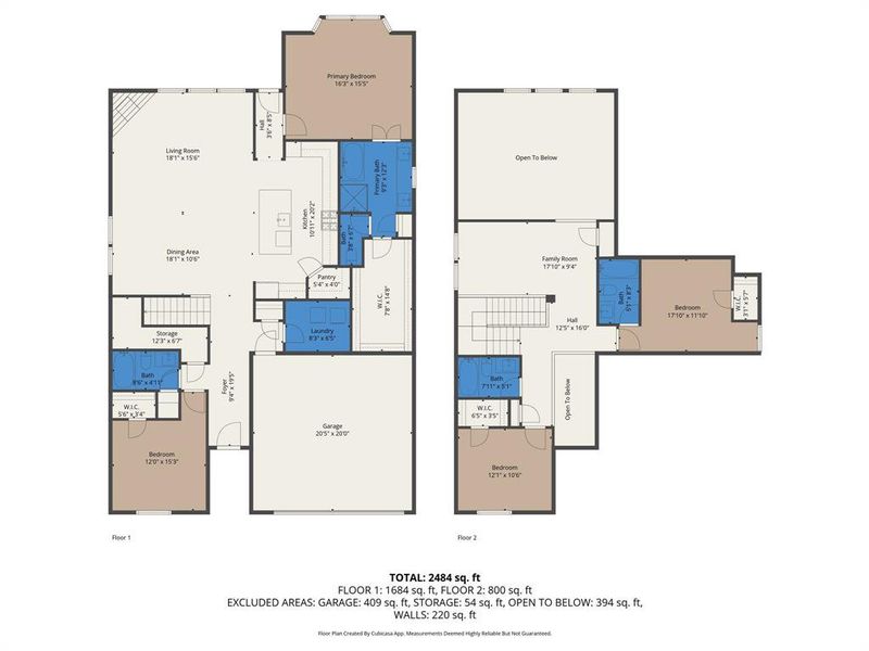 2D floor plan layout of this home in , Fort Worth, TX (Image 5).