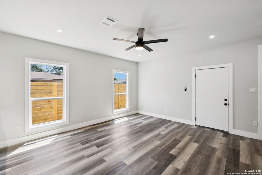 Spacious, unfurnished interior of a new home in , San Antonio (Image 25). Spacious, unfurnished interior of a new home in , San Antonio (Image 25).