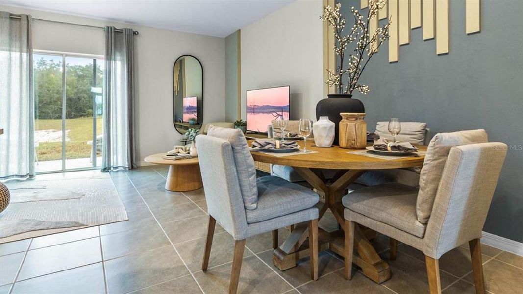 Furnished interior view inside a new home in , Davenport (Image 5).