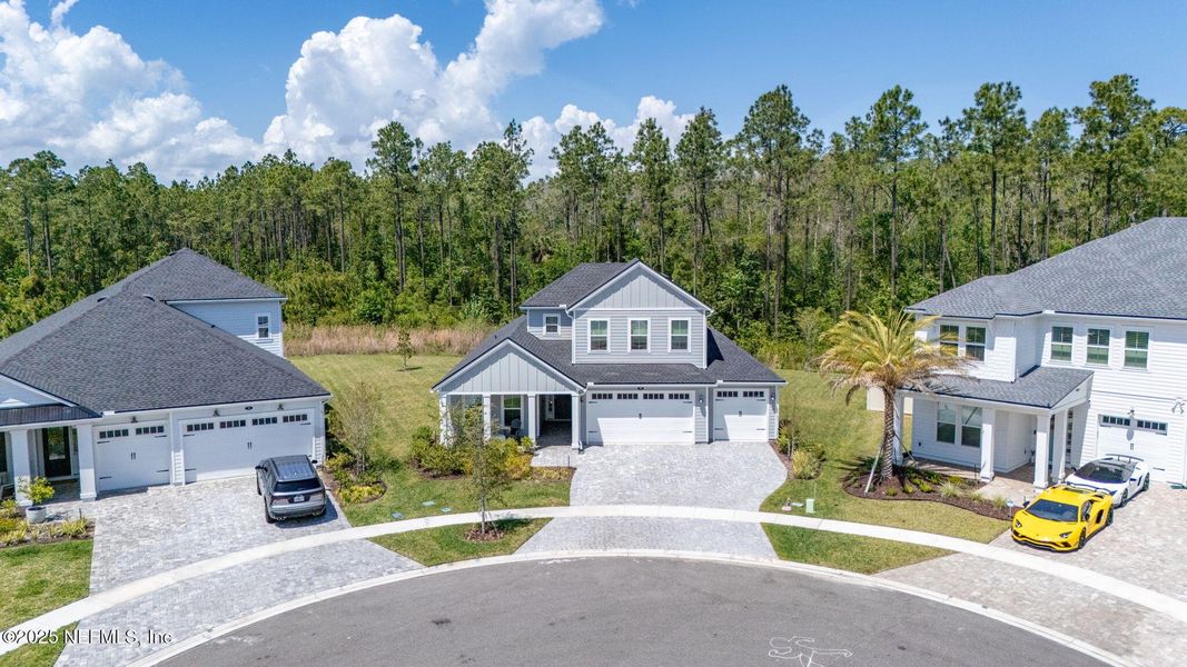 Front exterior of a new home in , St. Augustine, FL, highlighting curb appeal (Image 2).