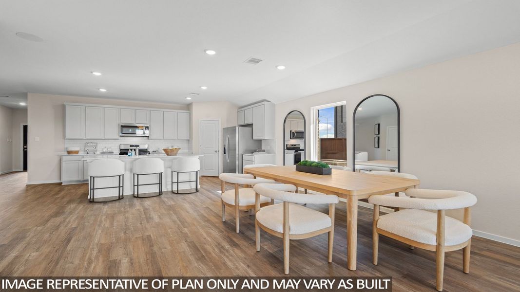 Furnished interior view inside a new home in Sunterra Lakes, Brookshire (Image 22).