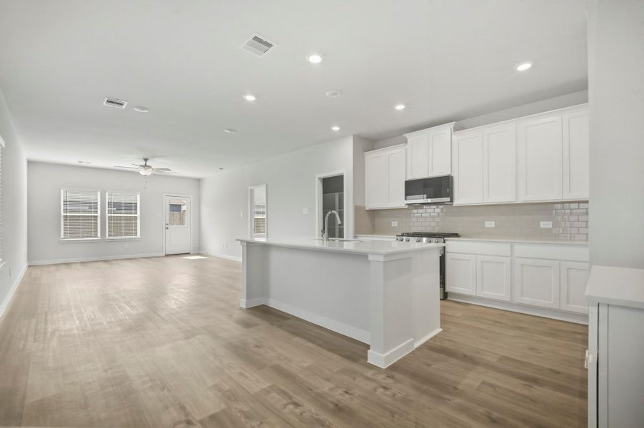 Furnished interior view inside a new home in Barrett Crossing, Crosby (Image 6).