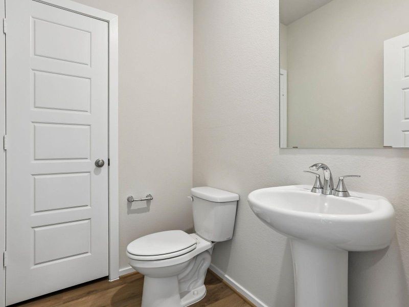 Furnished interior view inside a new home in Heights of Barbers Hill, Baytown (Image 27).