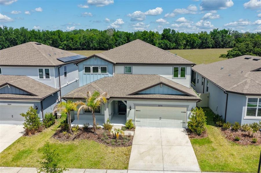 Front exterior of a new home in , Valrico, FL, highlighting curb appeal (Image 28).