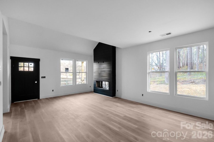 Spacious, unfurnished interior of a new home in , Albemarle (Image 7).