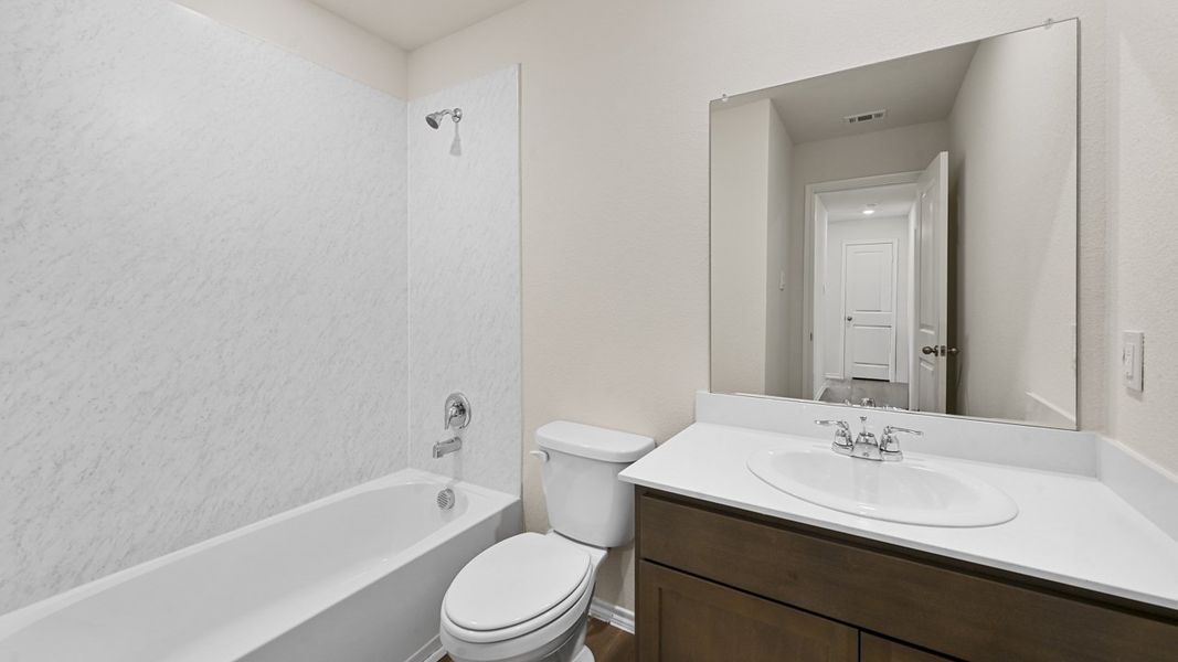 Furnished interior view inside a new home in Wildcat Ranch, Crandall (Image 16).