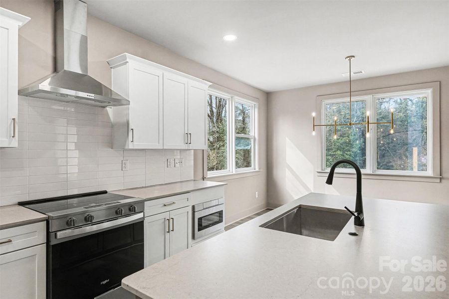 Furnished interior view inside a new home in , Charlotte (Image 3).