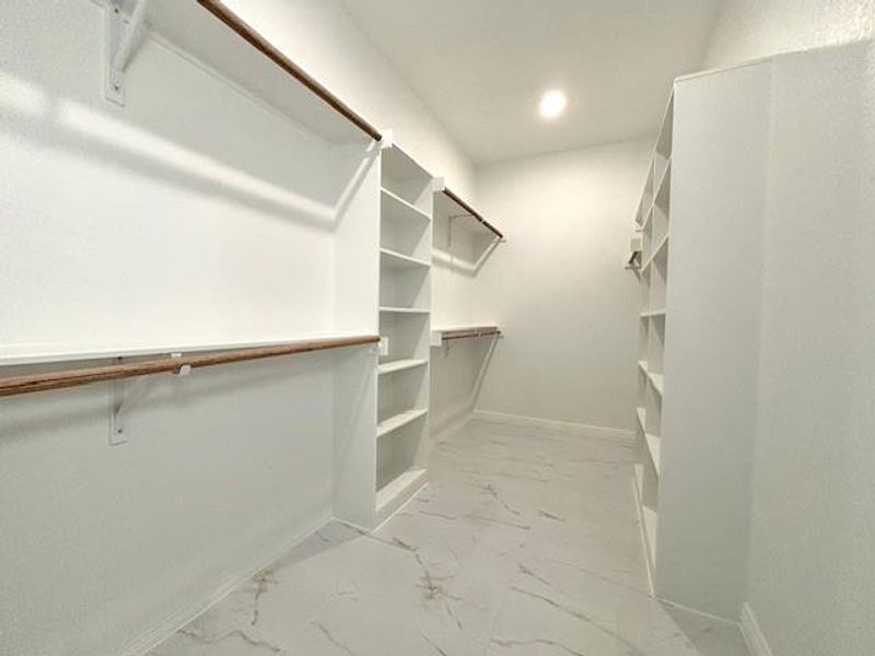 View of spacious closet