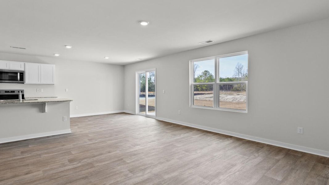 Spacious, unfurnished interior of a new home in Cedar Hill Landing, Navassa (Image 23). Spacious, unfurnished interior of a new home in Cedar Hill Landing, Navassa (Image 23).